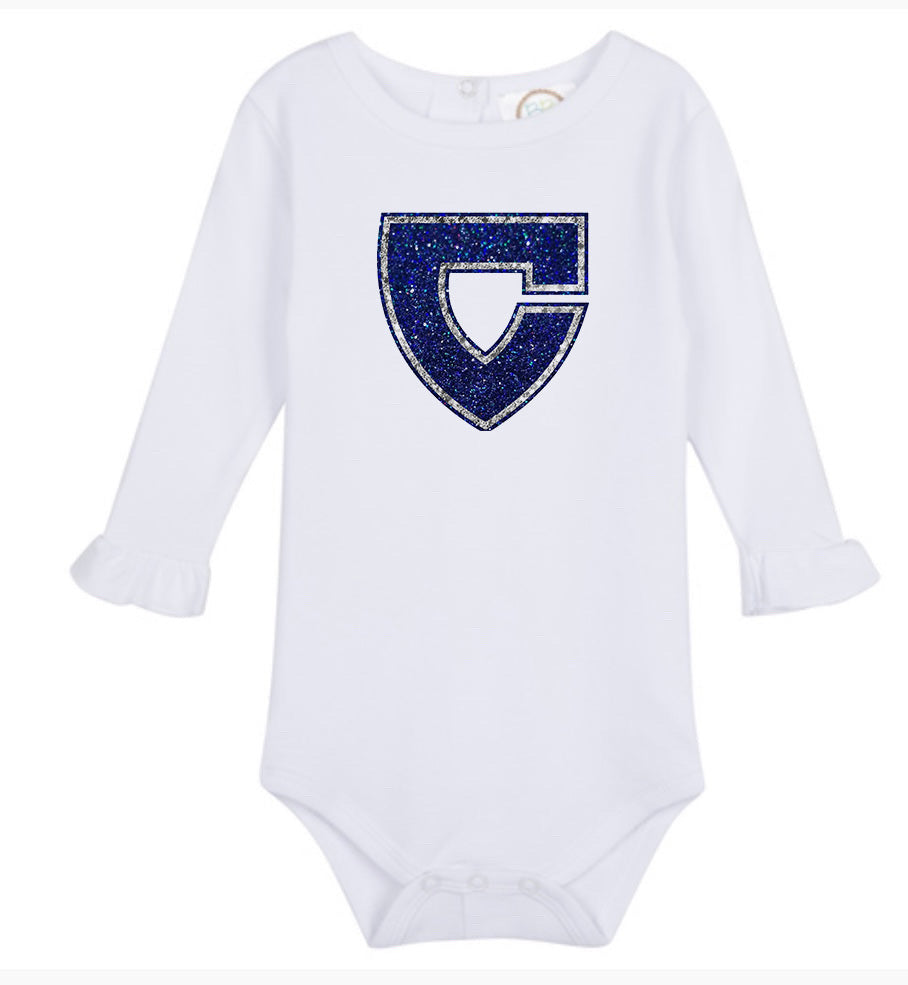 Baby Girl Chargers Onesie