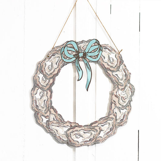 OysterWreath Door Hanger