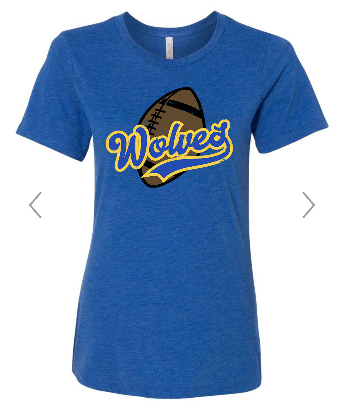 Wolves Football Tri-blend Tee