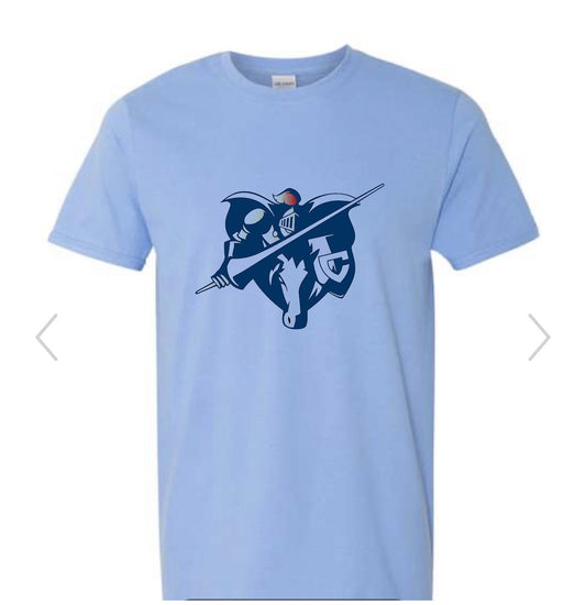 Adult Unisex Chargers Carolina Blue T-Shirt