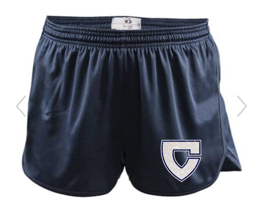 Girls Youth B-Core Track Shorts Navy