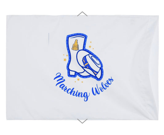 Marching Wolves Satin Pillowcase