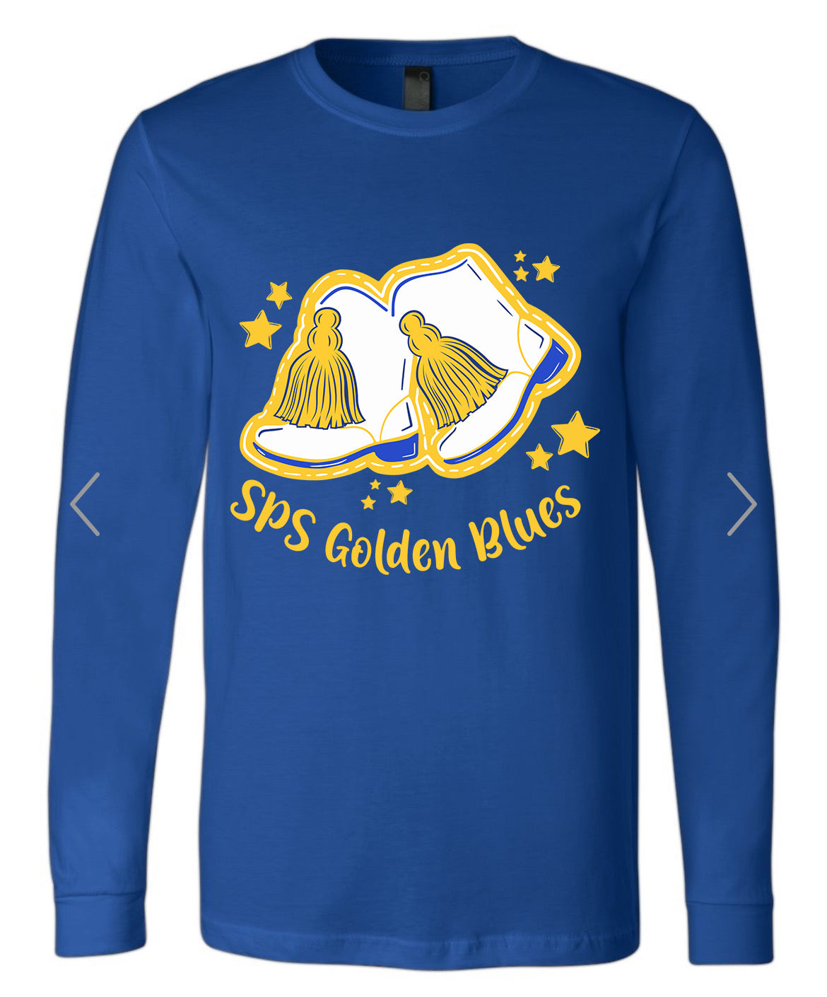 SPS Golden Blues Long Sleeve Royal Blue Shirt