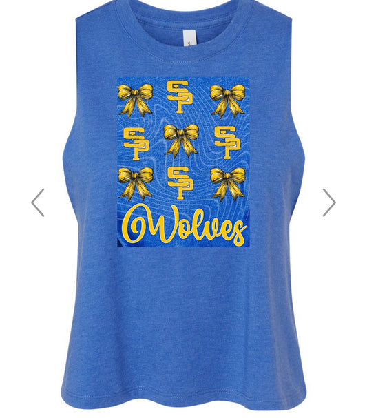 Wolves Racerback Tank