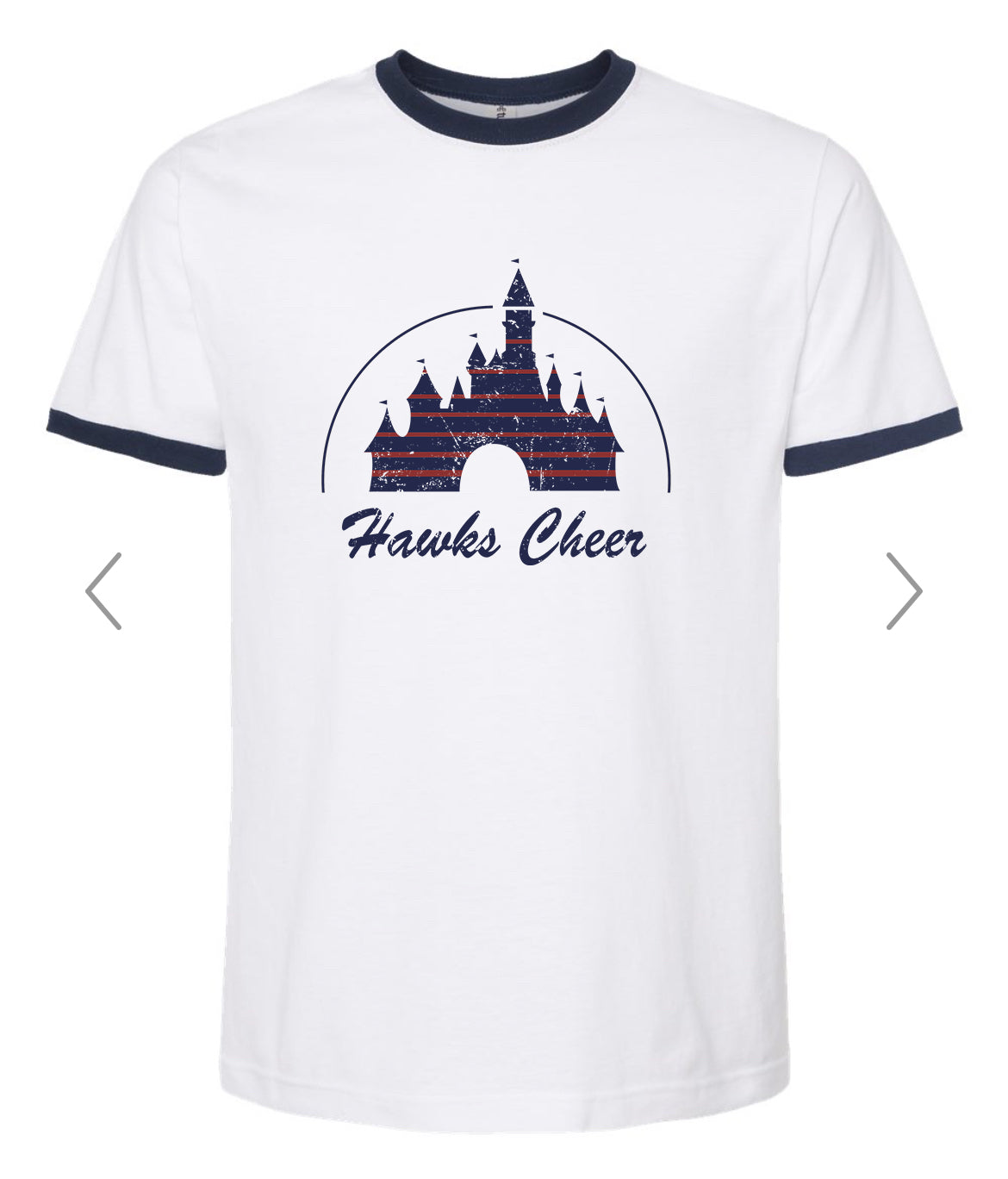 Hawk Cheer Disney Ringer Tee