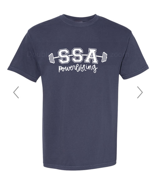 SSA Powerlifting Comfort Colors t-Shirt