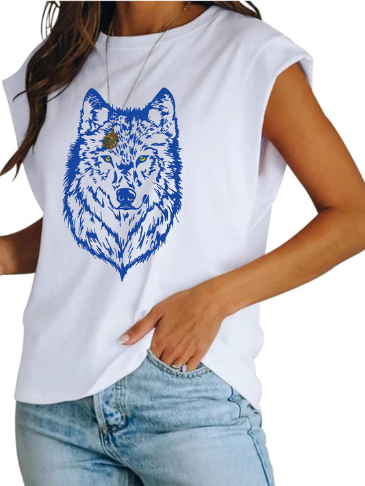 Wolf Muscle Tee