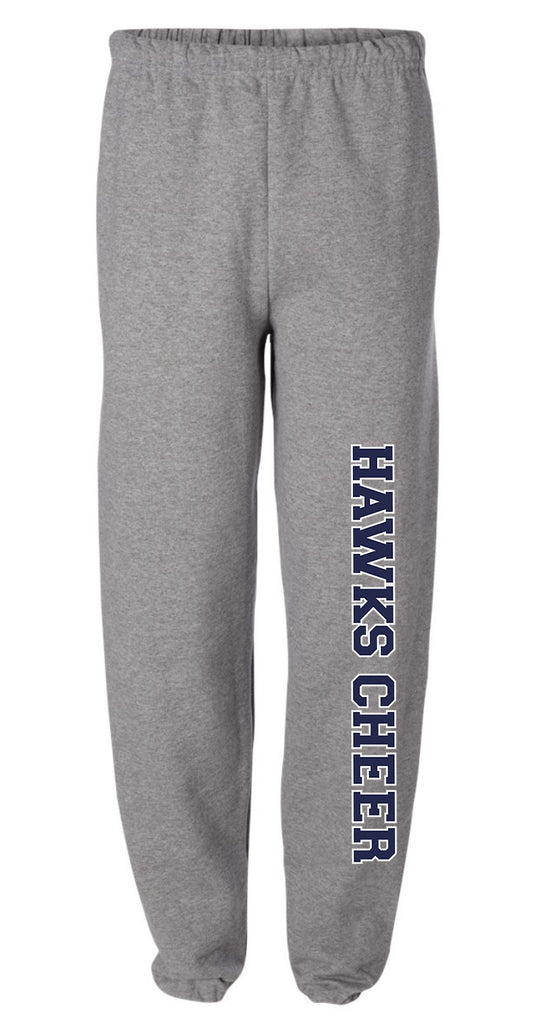 Hawks Cheer Sweatpants Gray