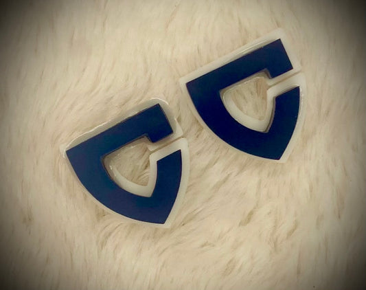 Chargers Stud Earrings