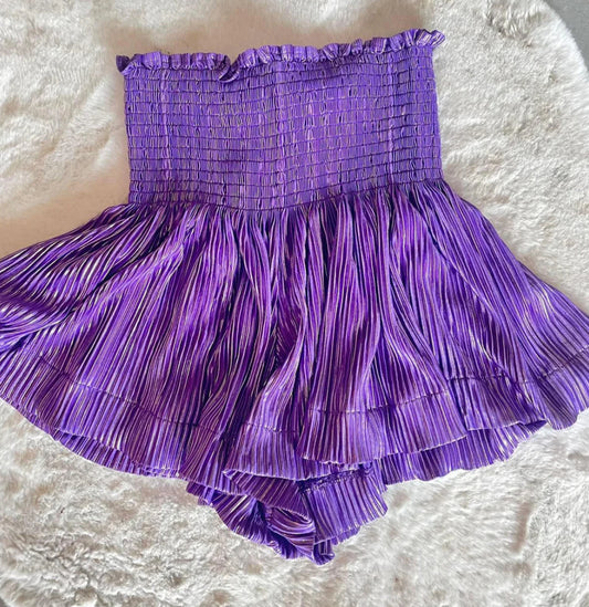 Purple Swing Shorts