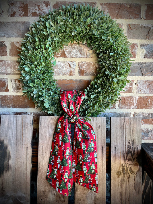 Nutcracker Wreath Sash