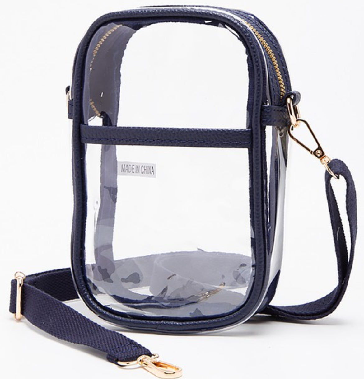 Clear Crossbody Stadium Bag