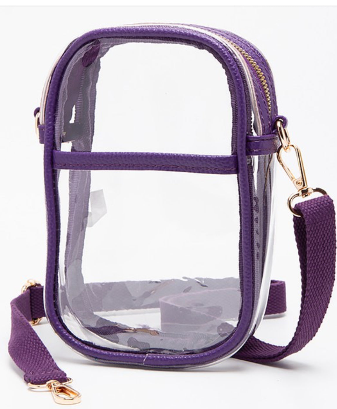 Clear Crossbody Stadium Bag