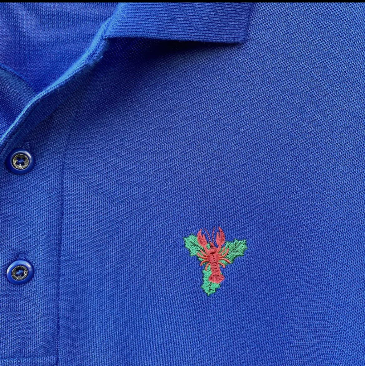 New Orleans Men’s Christmas crawfish polo