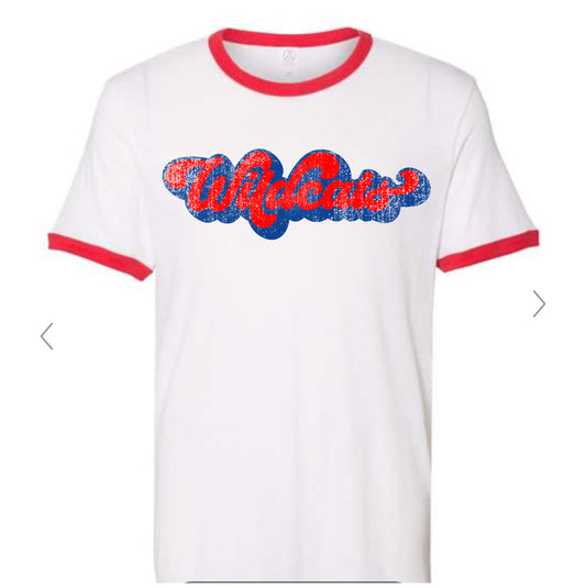 Wildcats Ringer Tee