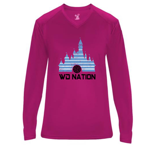 WD Nation Disney Volleyball Shirt