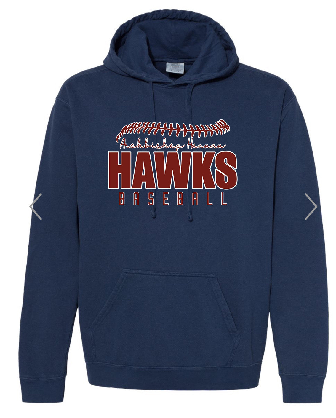 Hawks Baseball Hooded Sweatshirt