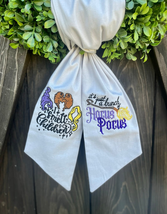 Hocus Pocus Wreath Sash