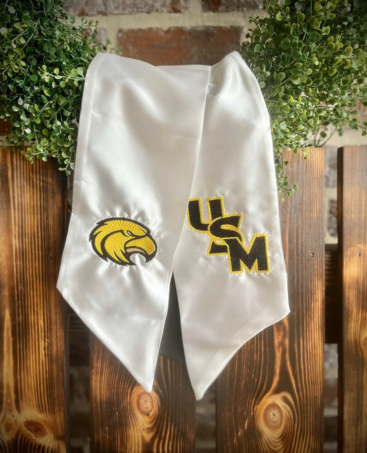 Southern Mississippi Wreath Sash