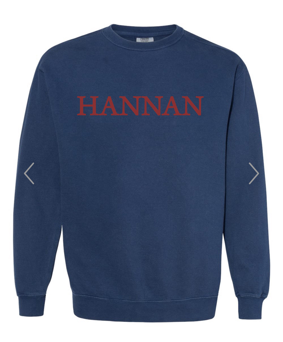 Hannan Navy Sweatshirt