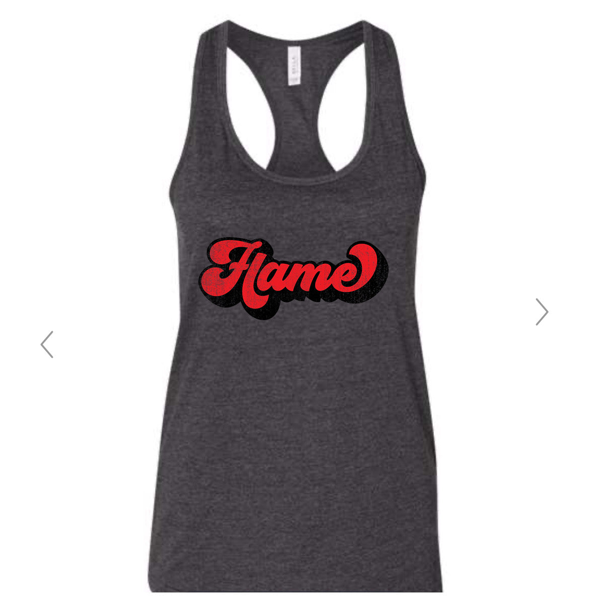 Flame Racerback Tank