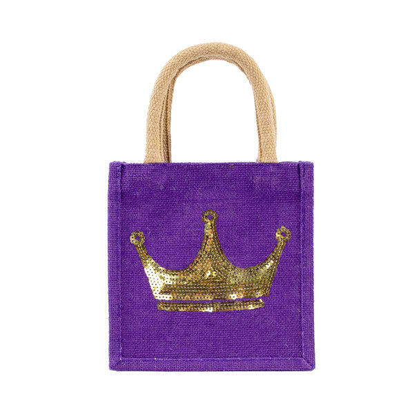 Victoria Crown Sequin Petite Tote