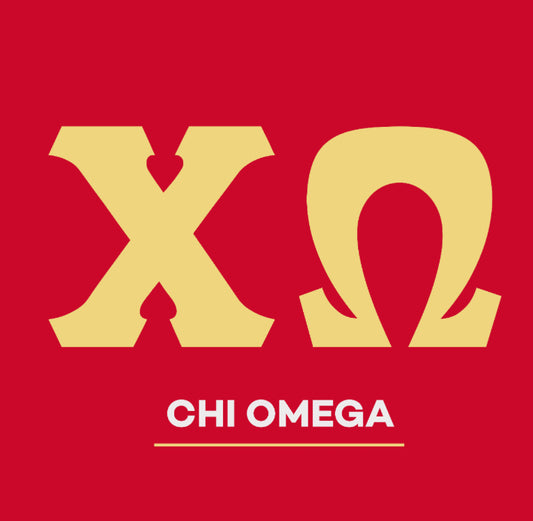 Chi Omega Wreath Sash