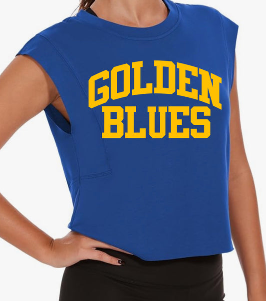 Golden Blues Tank