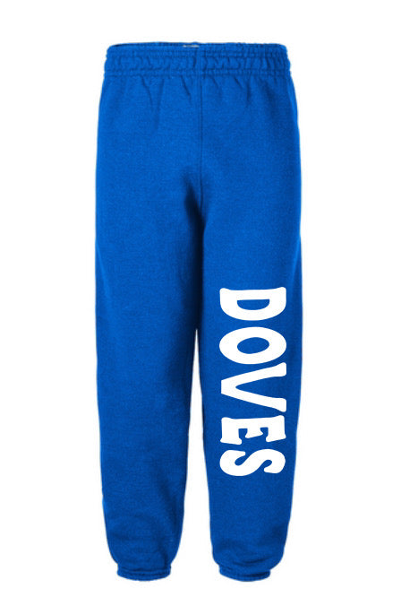 Doves Royal Blue Sweatpants