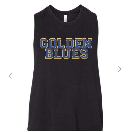 Golden Blues Racerback Tank