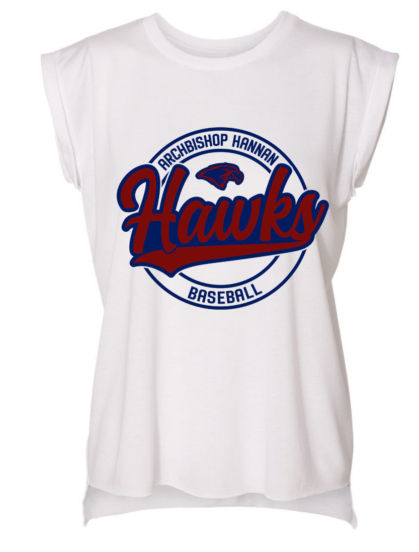 Hawks Baseball Muscle Tee