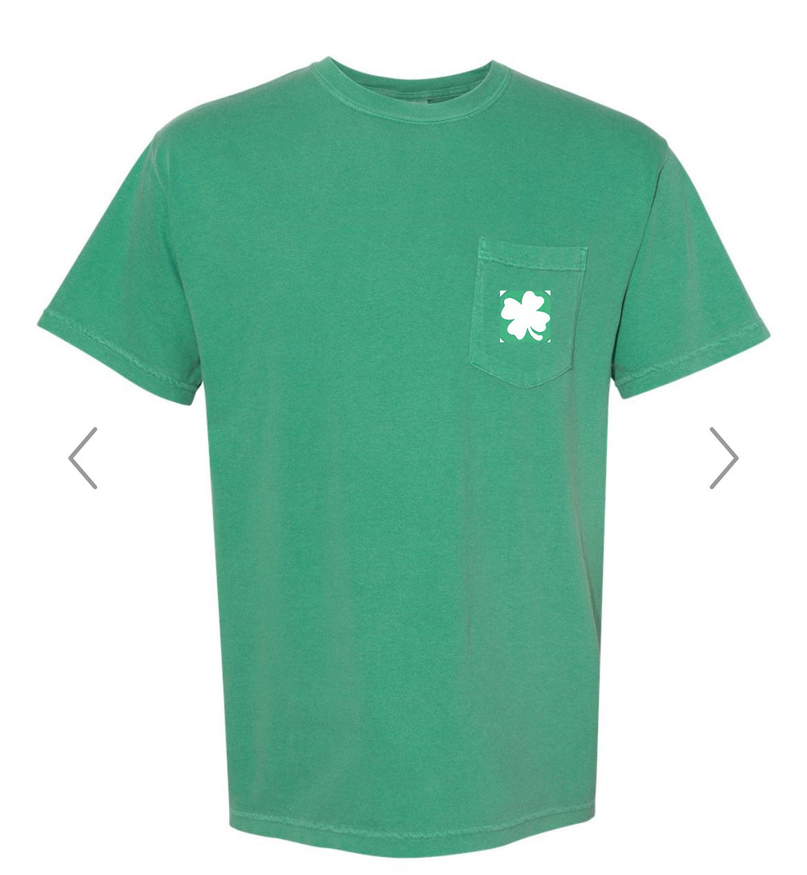 Embroidered Shamrock Tee