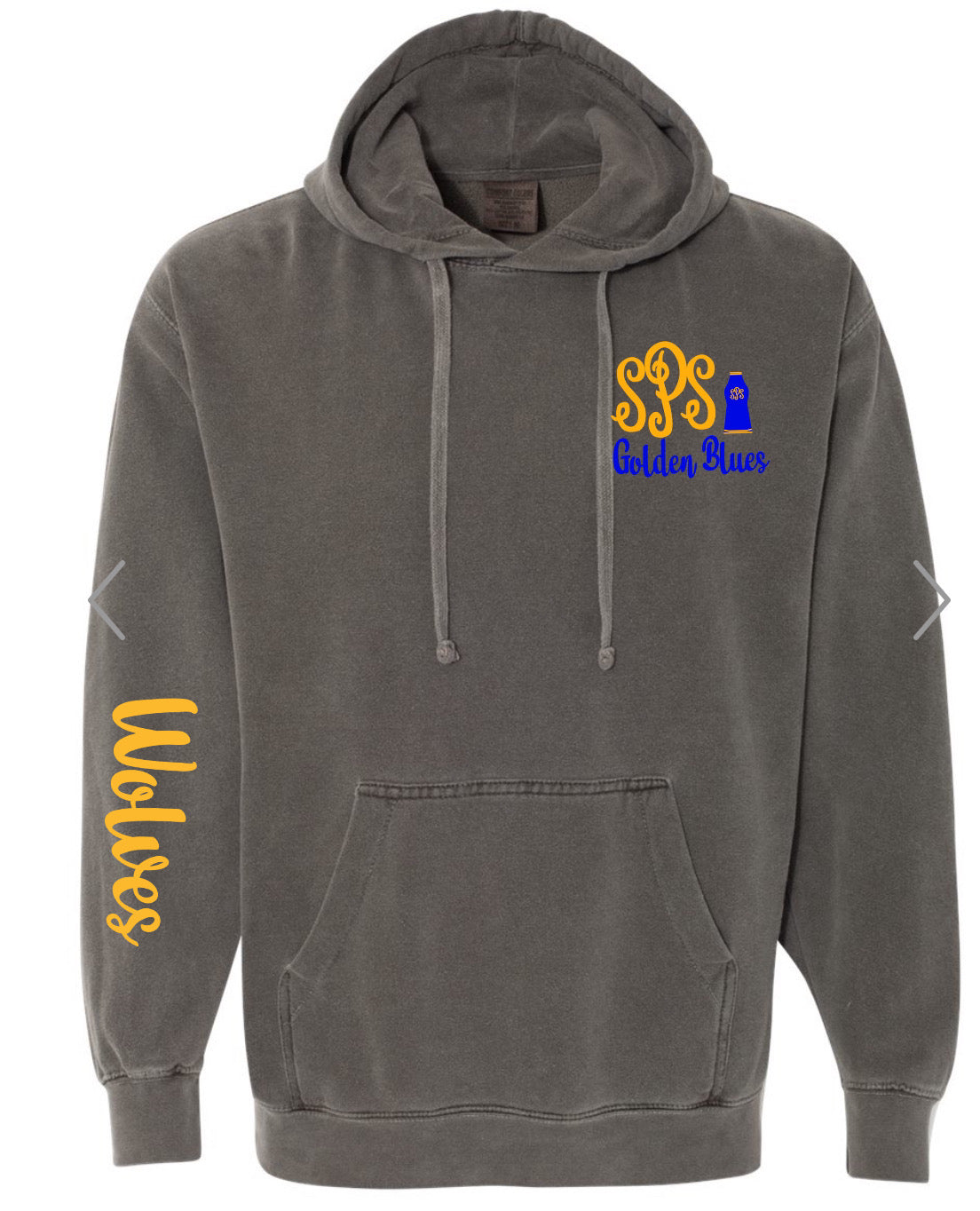 Golden Blues Hooded Sweatshirt