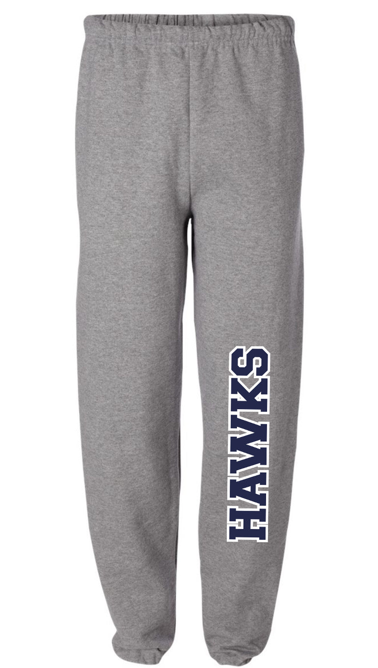 Hawks Grey Sweatpants