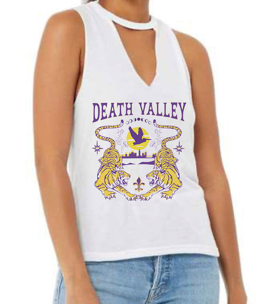 Death Valley Flowy Cut Neck Tank