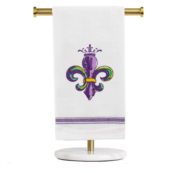 Krewe Fleur Hand Towel