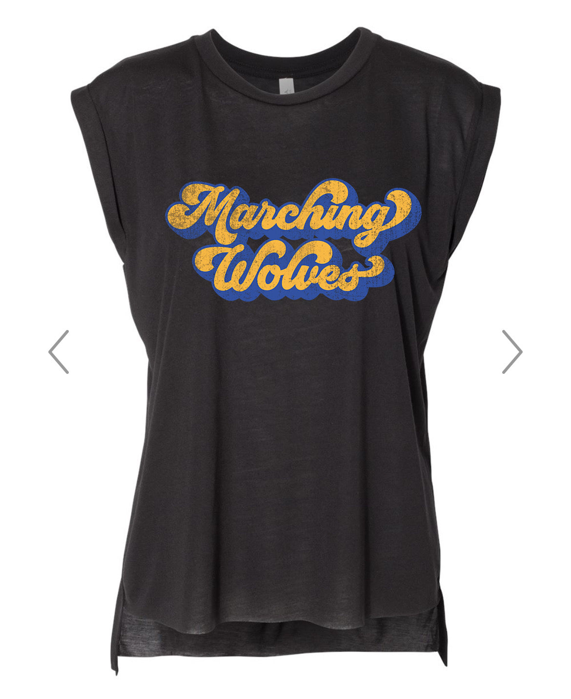 Marching Wolves Women’s Muscle Tee