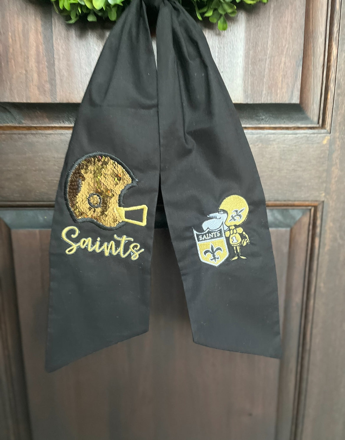 New Orleans Wreath Sash