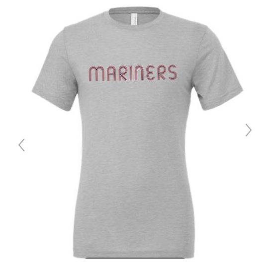 Mariners Women’s Retro Tri Blend Tee