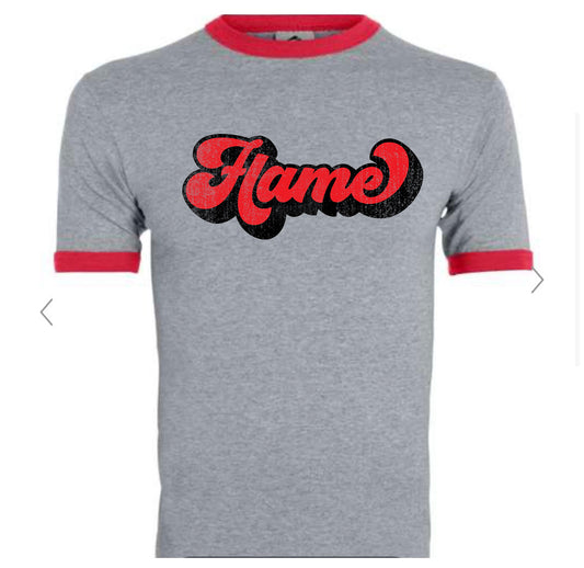 Flame Ringer Tee