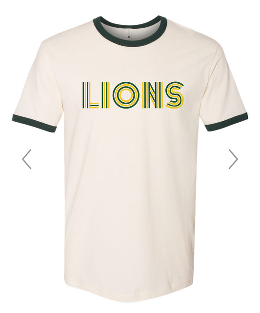 Lions Ringer Tee