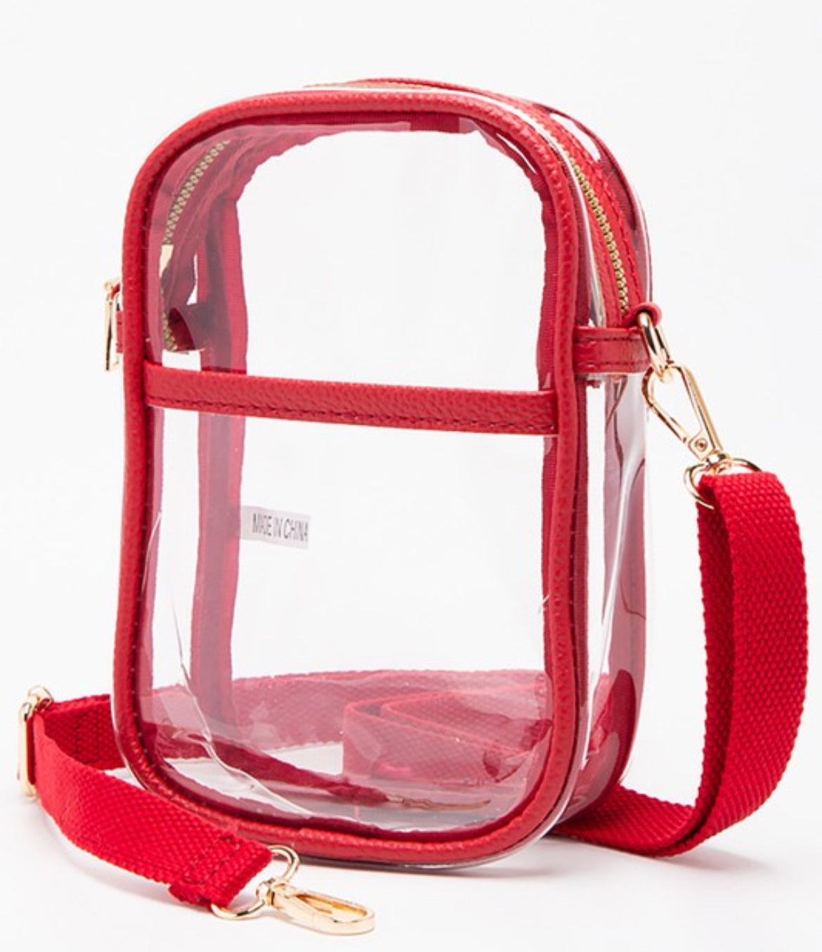 Clear Crossbody Stadium Bag