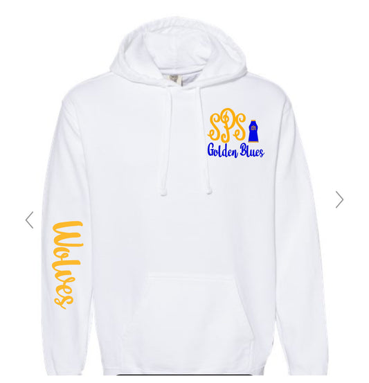 Golden Blues Hooded Sweatshirt