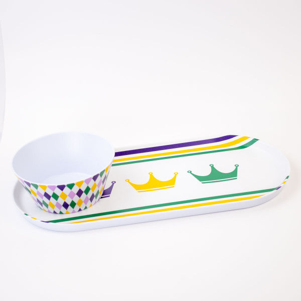 Victoria Crown Melamine Platter