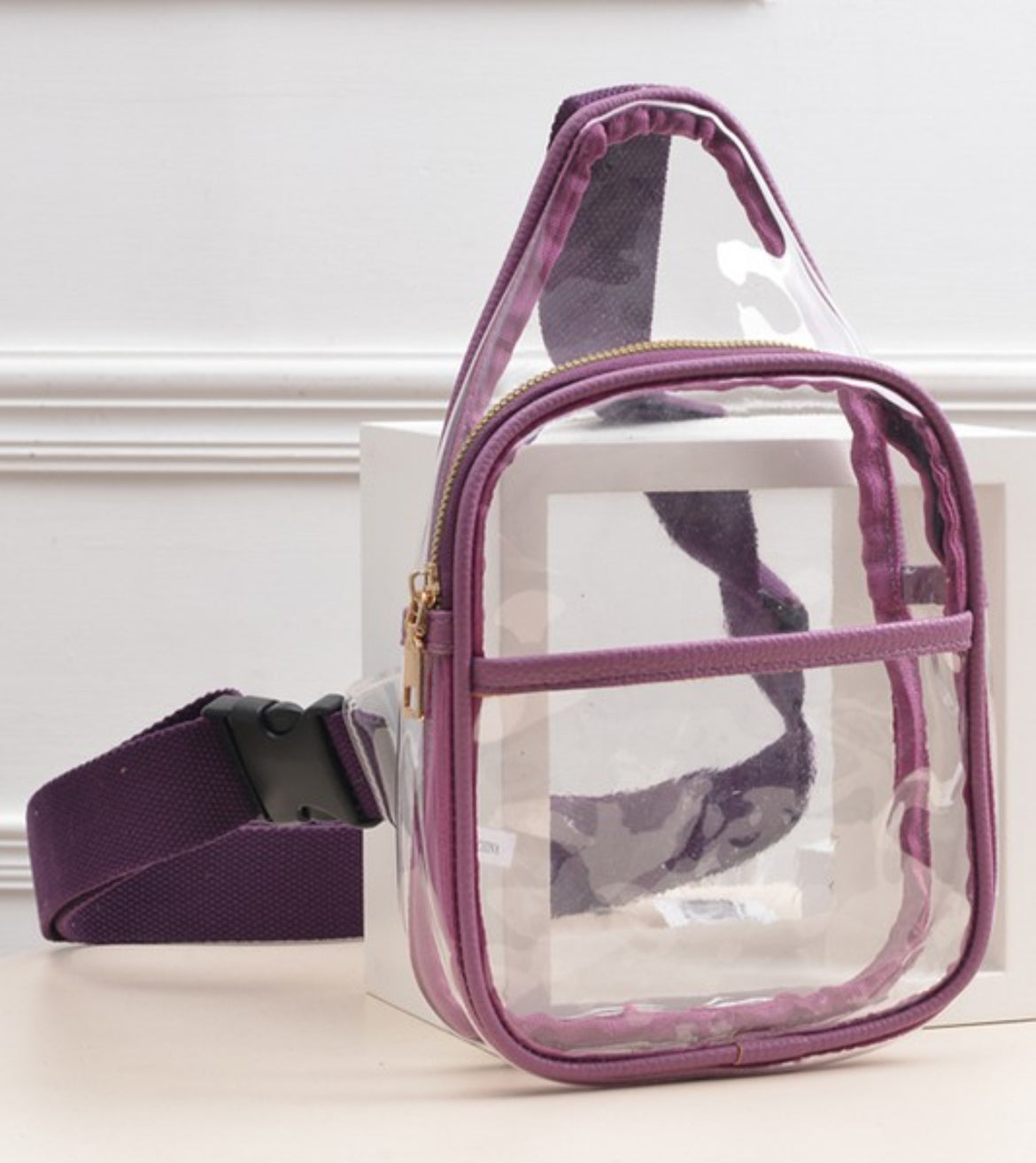 Clear Stadium Concert Sling Bag