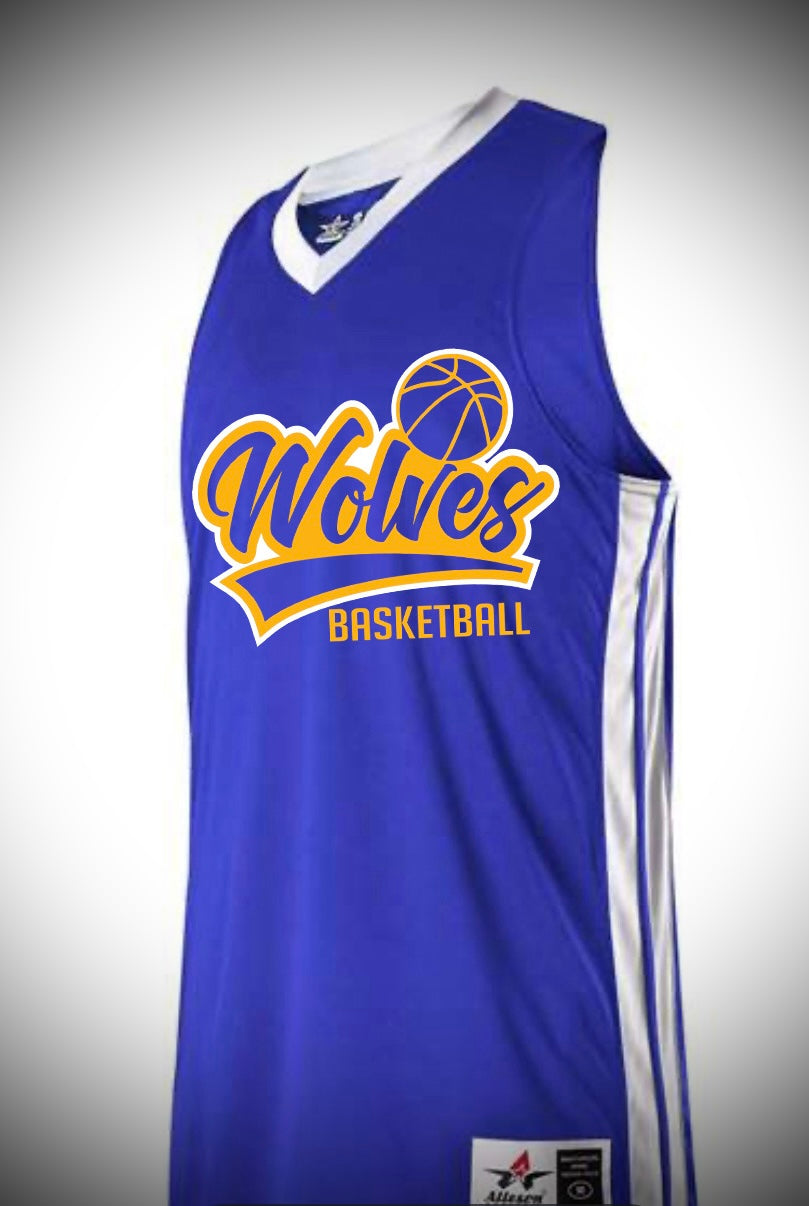 Wolves Basketball Jersey for Women