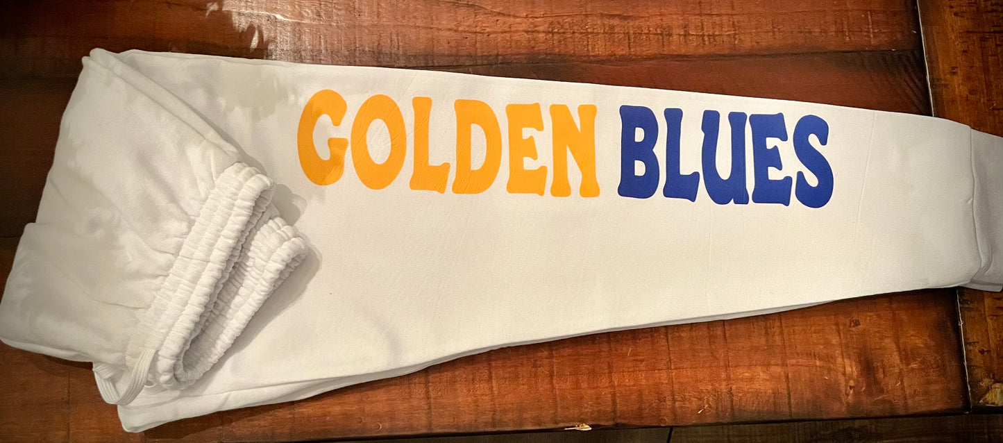 Golden Blues Sweatpants