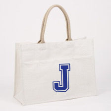 Jesuit Jute Pocket Tote