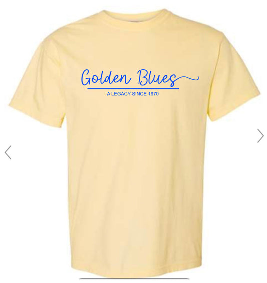 Golden Blues Legacy Comfort Colors T-Shirt