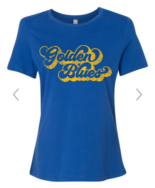 Golden Blues Retro Shirt